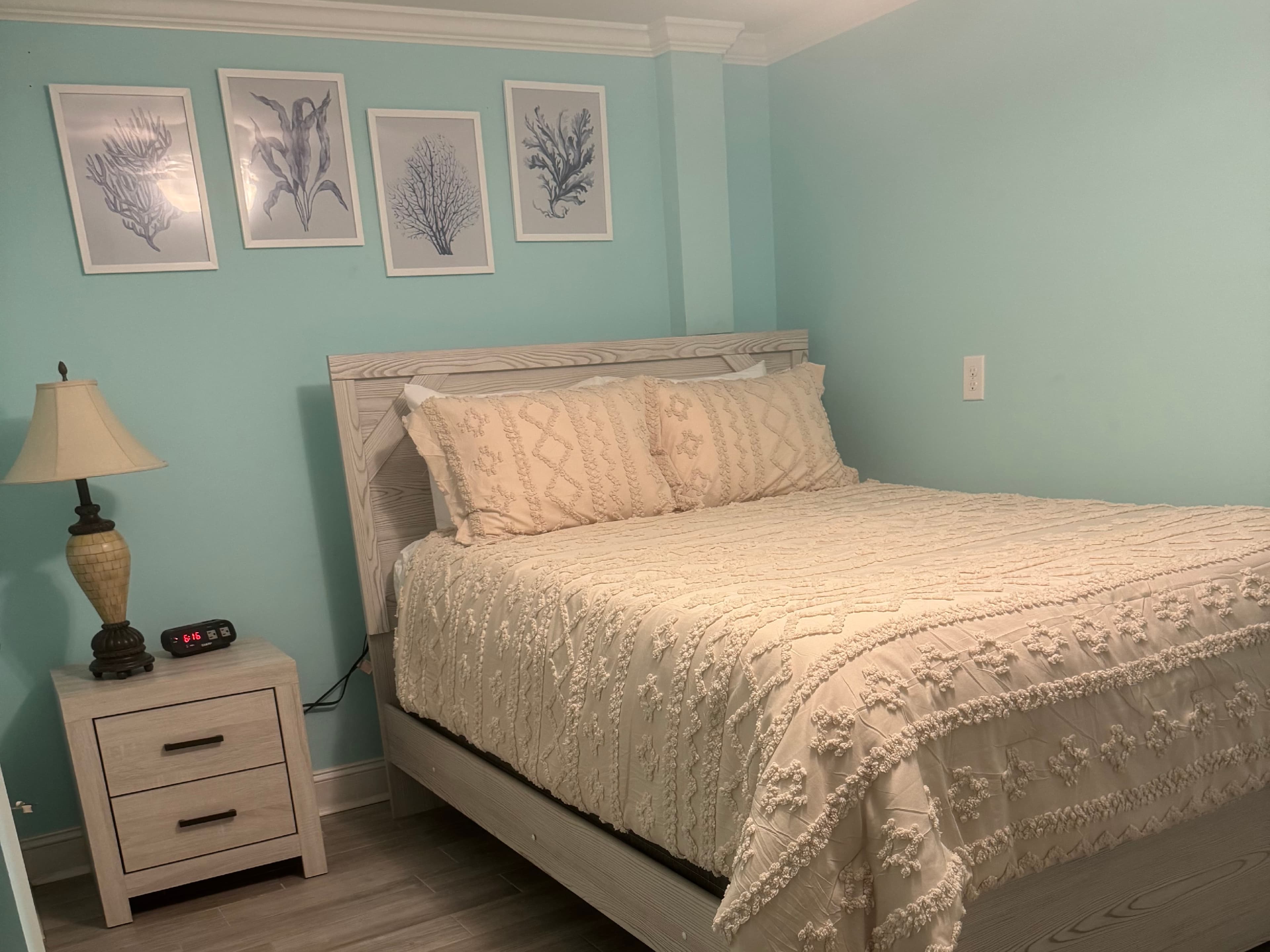 Guest bedroom two with queen bed