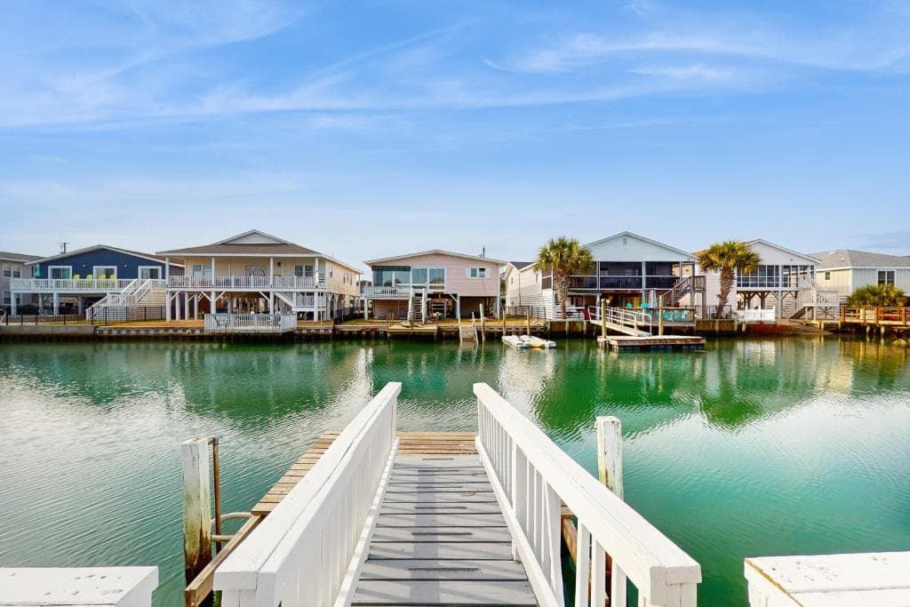 Casa Del Mare private dock and waterway view
