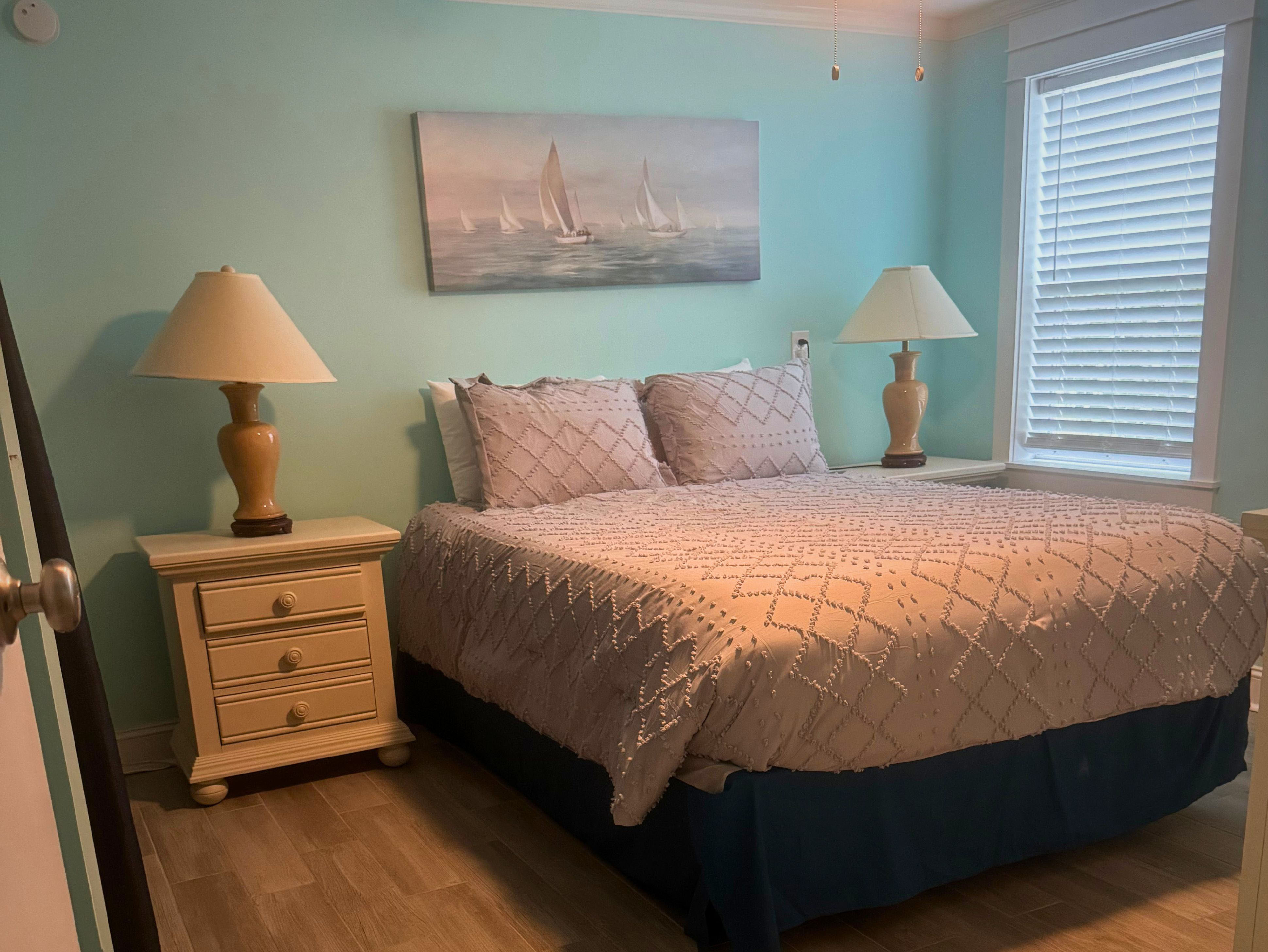 Sailboat themed bedroom